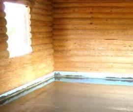 утепленные стяжки - тип 1