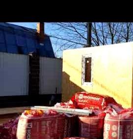 утеплитель бытовки - модель 1