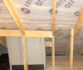 утеплитель для чердака в частном доме - модель 2