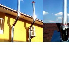 утеплитель для дымохода из нержавейки - модель 3