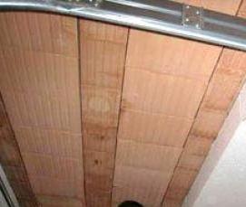 утеплитель крыши гаража - модель 1