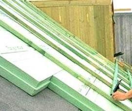 утеплитель крыши гаража - модель 3