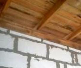 утеплитель крыши гаража - модель 2