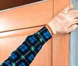 утеплитель металлических дверей - вариант 1