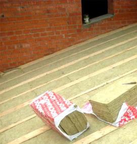 утеплитель между этажами - модель 1