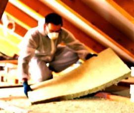 утеплитель на крышу дома - модель 3