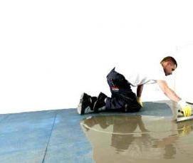 утеплитель под бетонный пол - вариант 1