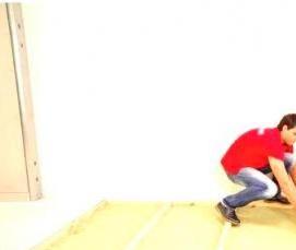 утеплитель под линолеум на бетонный пол - тип 2