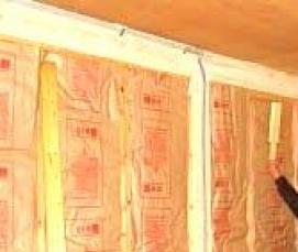 утеплители для внутренних стен - тип 2