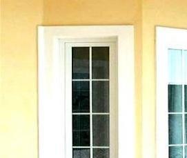 узкие пластиковые окна - вариант 1