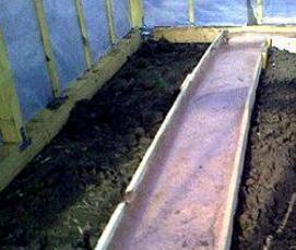 узкие высокие теплицы - модель 4