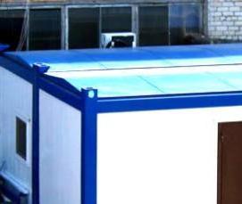 Вагон бытовка 6 на 2.4 метра - модель 3