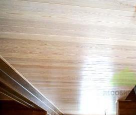 Вагонка из лиственницы - тип 4