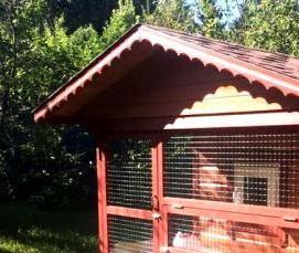 Вагонка Красное дерево - модель 4