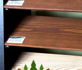 Вагонка лиственница крашенная - тип 1