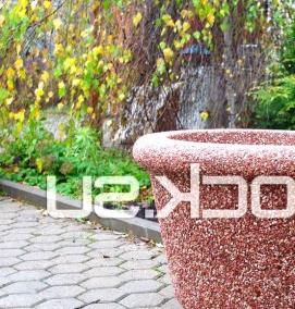 Вазоны из крошки уличные - тип 3