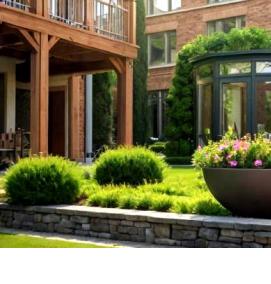 Вазоны из пластика большие - тип 4