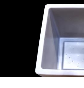 Вазоны квадратные уличные - вариант 4