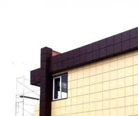 Вентилируемый фасад для частного дома - модель 2