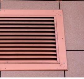 Вентиляционная решетка для чердака фронтонная - вариант 4