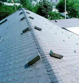 Вентиляция кровли из профнастила - вариант 1