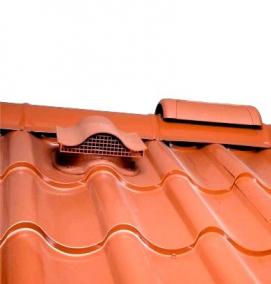 Вентиляция кровли из профнастила - вариант 3