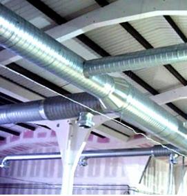 Вентиляция круглого сечения - модель 3