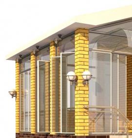 Входная группа для частного дома - тип 4