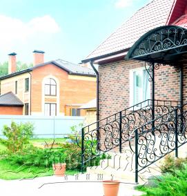 Входная группа для частного дома - тип 3