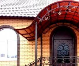 Входная группа со ступеньками - тип 3