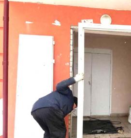 Входная подъездная дверь - тип 1