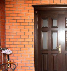 Входная подъездная дверь металлическая - вариант 2