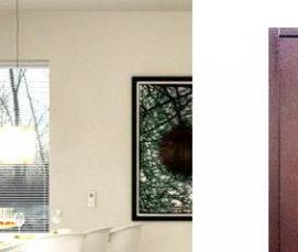 Входные двери красного цвета - вариант 2