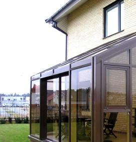 Входные группы из пластика для дома - тип 4