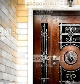 Входные уличные двери с терморазрывом - модель 4