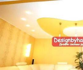 Виниловый натяжной потолок - тип 1