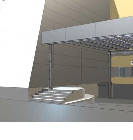 Визуализация навеса - тип 1