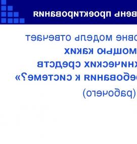 Внутреннее проектирование - тип 3