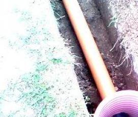 Водосточная дренажная система - модель 1