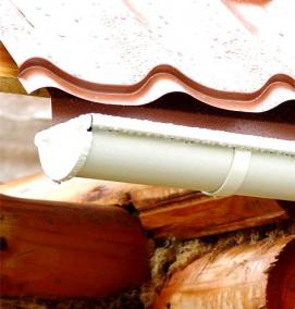 Водосточная система крыши дома - тип 1