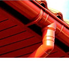 Водосточная система крыши дома - тип 2