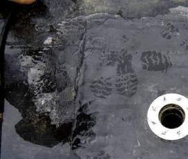 Водосточная система плоской кровли - модель 1