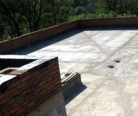 Водосточная система плоской кровли - модель 4