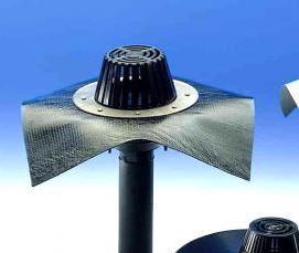 Водосточная система плоской кровли - модель 2