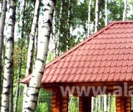 Восьмиугольная беседка из бруса - вариант 1