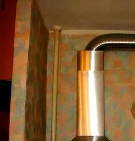 Воздуховод для камина - модель 3