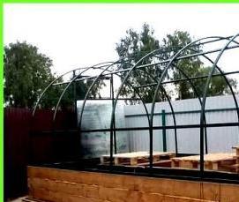 Высокая теплица - вариант 3