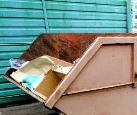 Вывоз мусора 8 кубовые контейнеры - модель 3