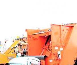 Вывоз мусора с территории предприятия - вариант 2