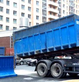 Вывоз мусора самосвалом - вариант 1